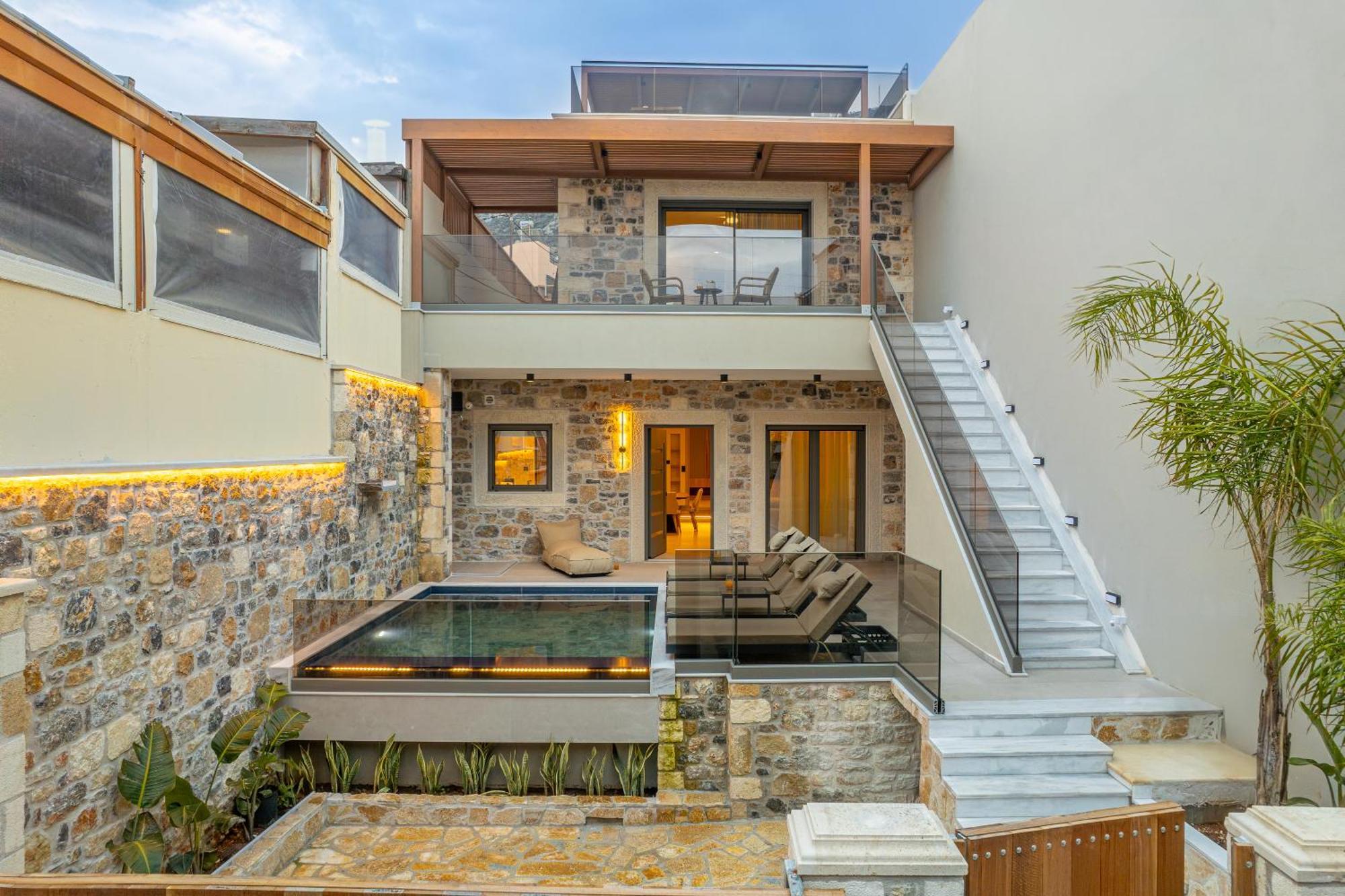 Villa Nicole - Private Pool & Rooftop Jacuzzi Χερσόνησος Εξωτερικό φωτογραφία